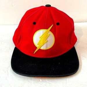 DC Comics Original The Flash Logo Embroidered Hat